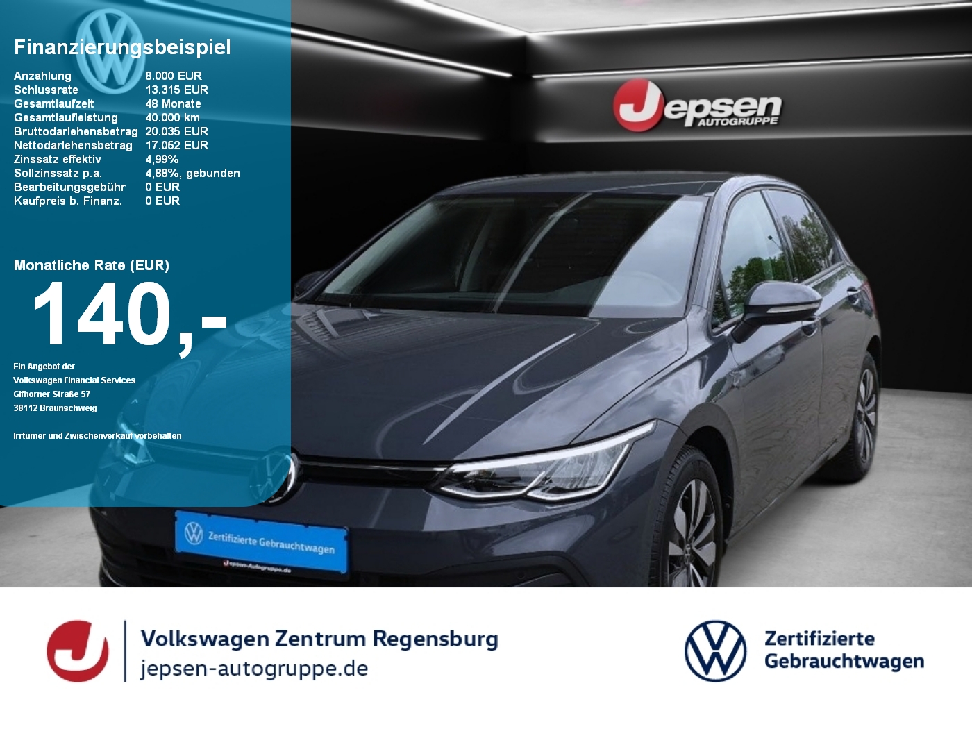 Volkswagen Golf 1.5 TSI MOVE KlimaA