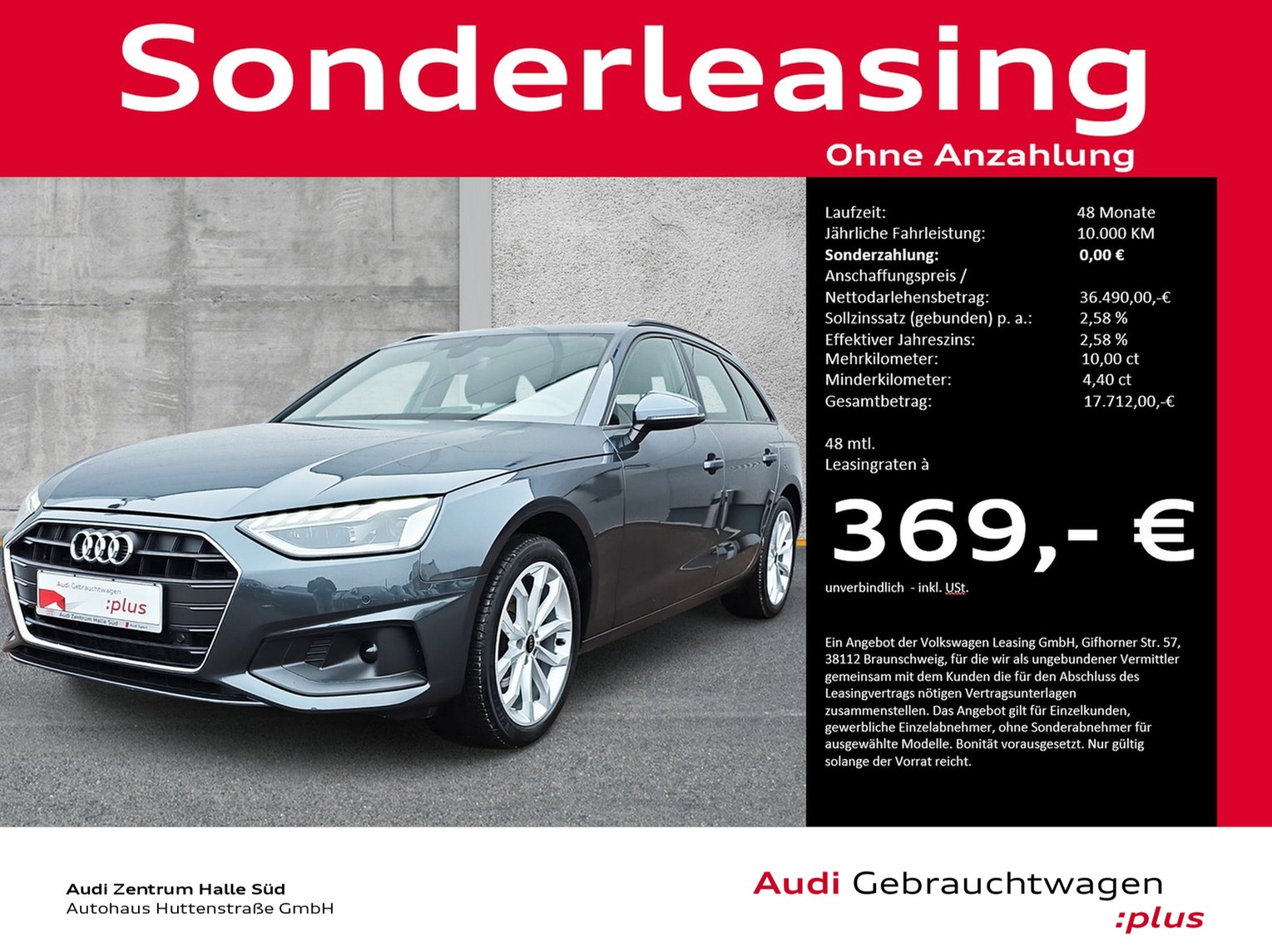 A4 Avant 35 TDI LED VIRTUAL TOUR+STADT LM18