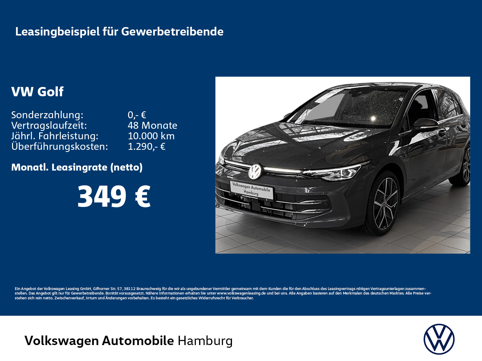 Volkswagen Golf 1.5 l Style eTSI OPF )