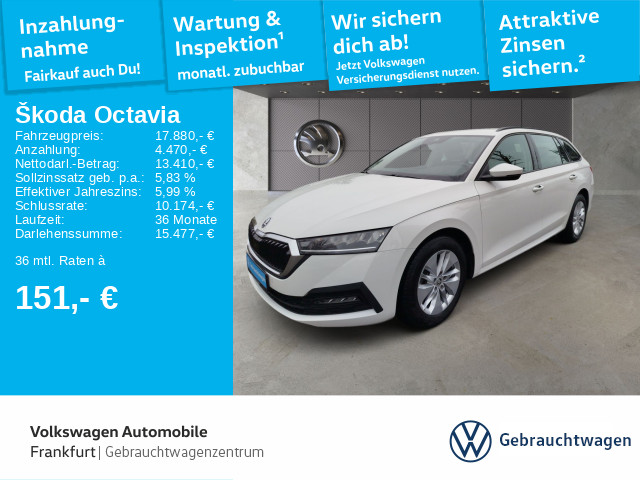 Skoda Octavia 1.0 TSI Combi Ambition