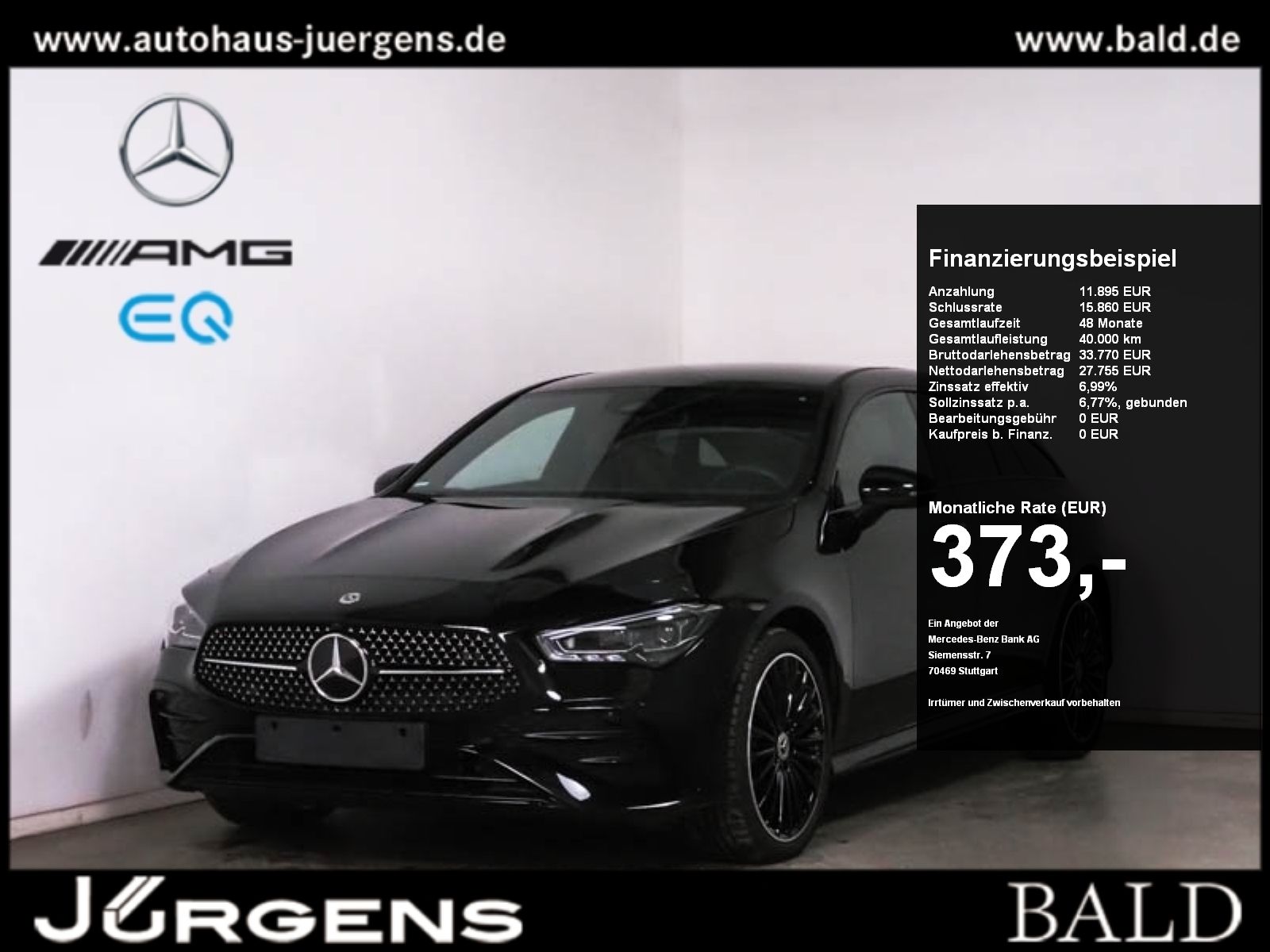 Mercedes-Benz CLA 250 e SB AMG-Premium Burm Memo Night 19