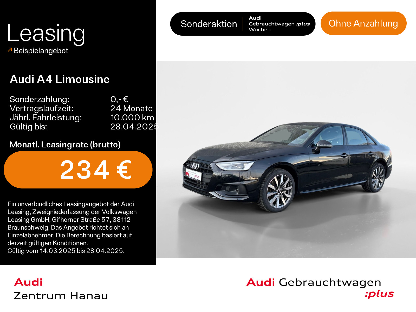 A4 Limousine 40 TFSI quattro advanced*OPTIK-PAKET*KAMERA*NAVI-PLUS