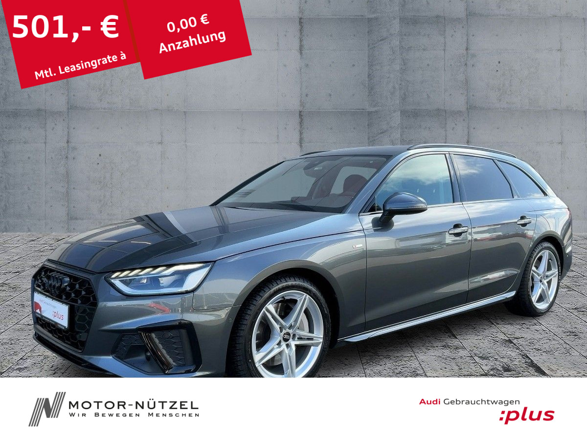 A4 Avant 45 TFSI QU S-LINE LED+NAVI+RFK+ACC+AHK