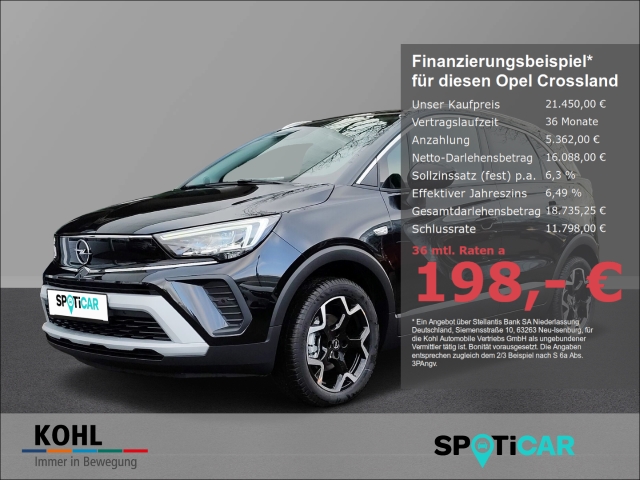 Opel Crossland 1.2 Elegance Turbo
