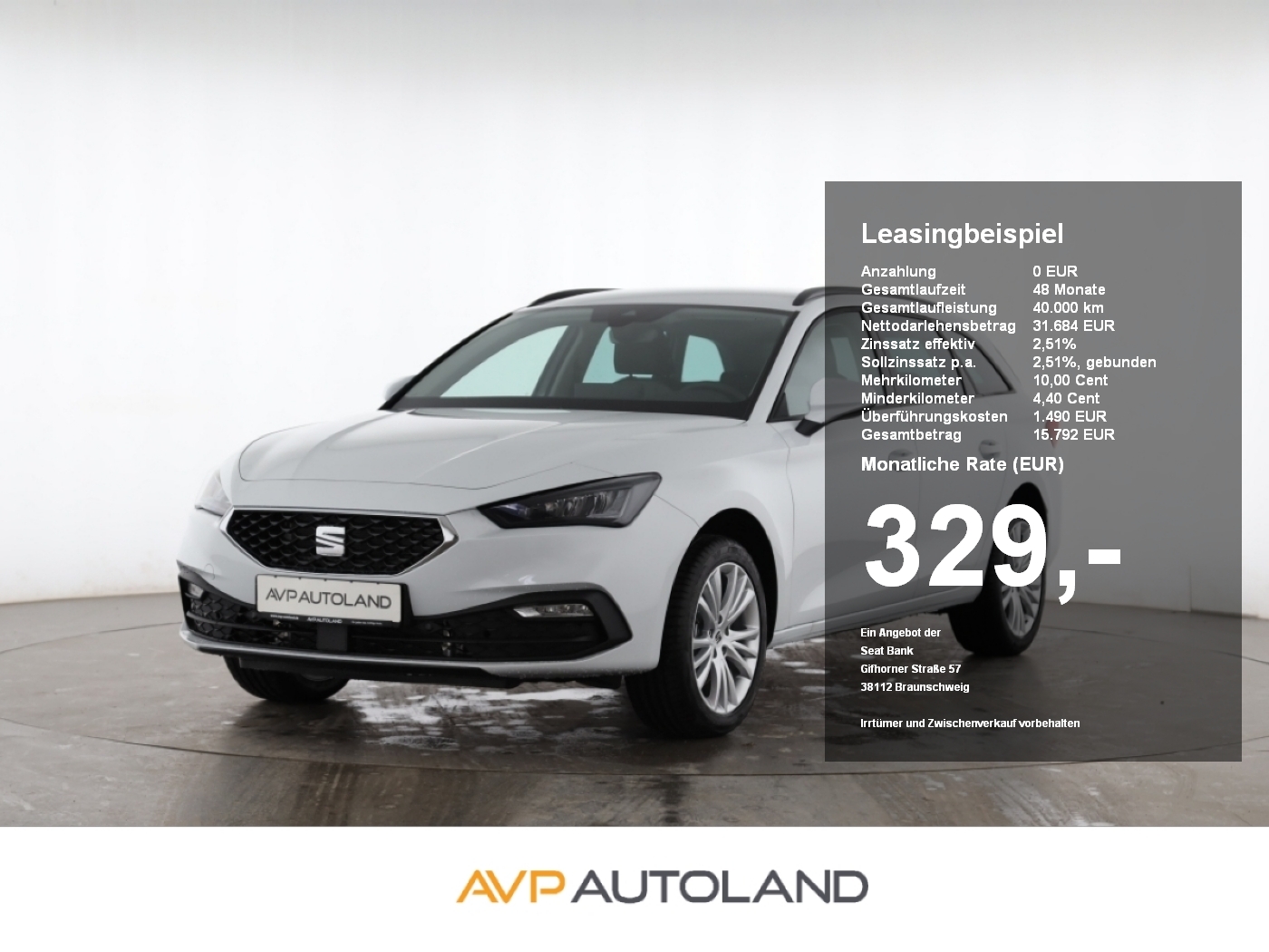 Leon Sportstourer 2.0 TDI DSG Style Edition