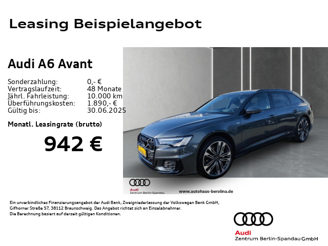 A6 Avant 45 TFSI qu. S line S tronic *PANO*HuD*