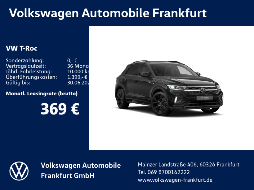 Volkswagen T-Roc 1.5 l TSI R-Line OPF P S)