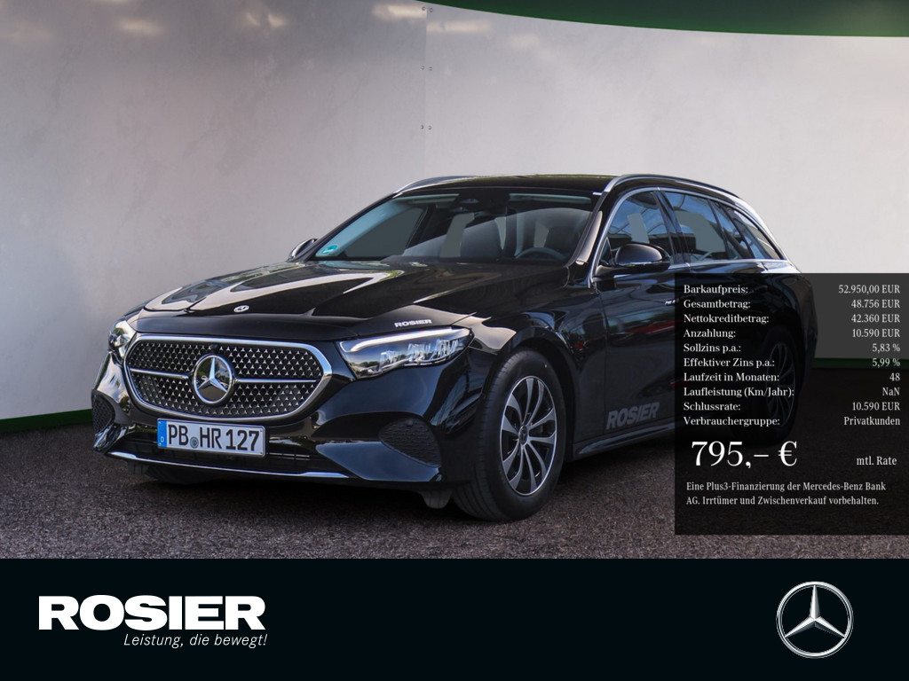 E 200 d T Mietwagen/Taxi