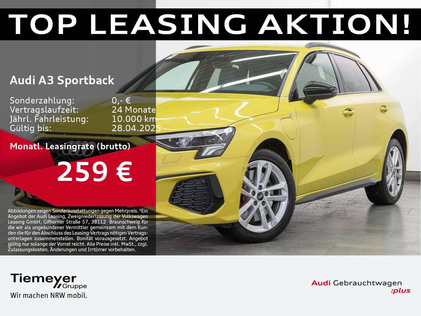 Audi A3 Sportback 45 TFSIe 2x S LINE LM18