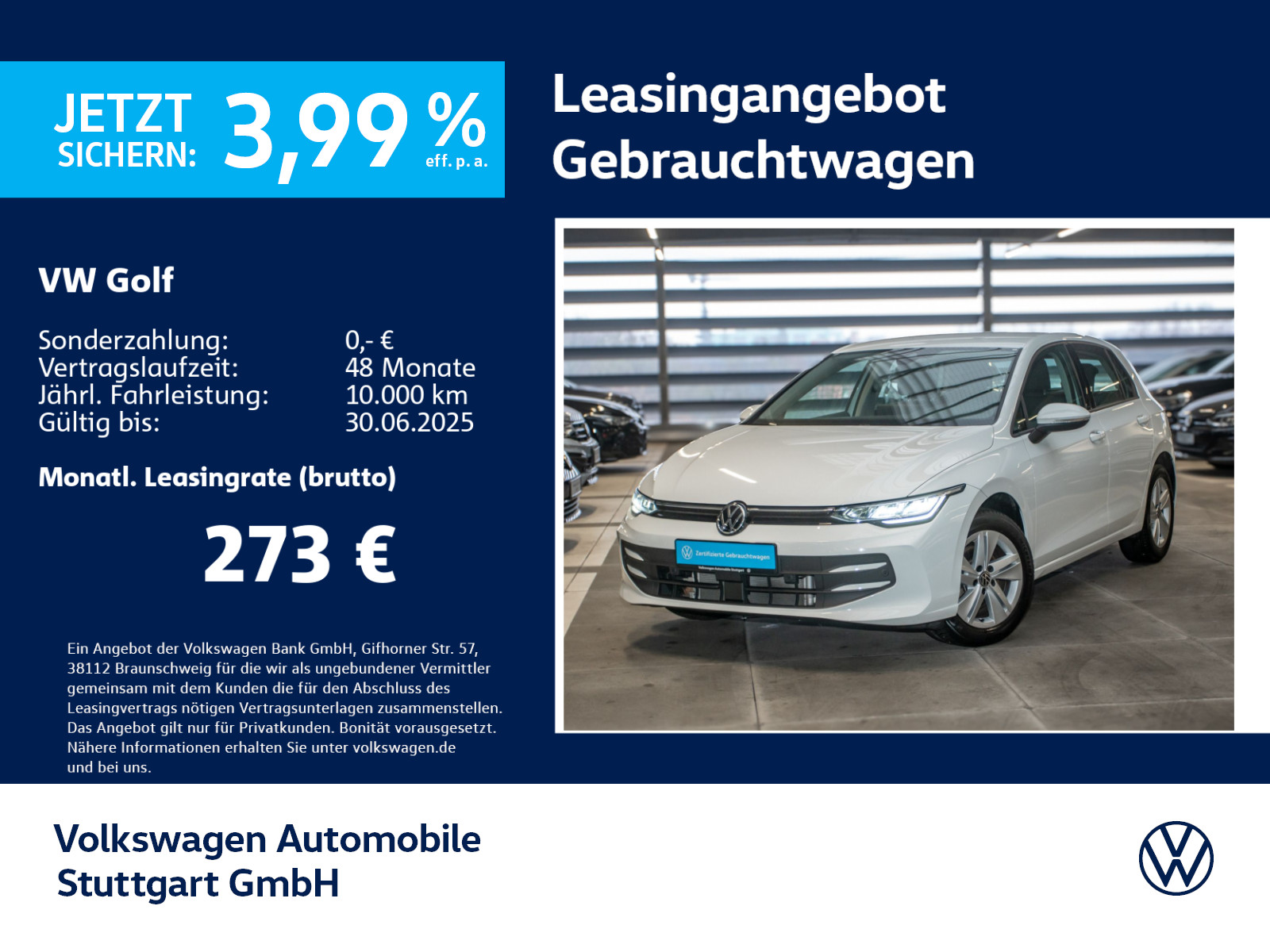 Volkswagen Golf 1.5 TSI 8 Life