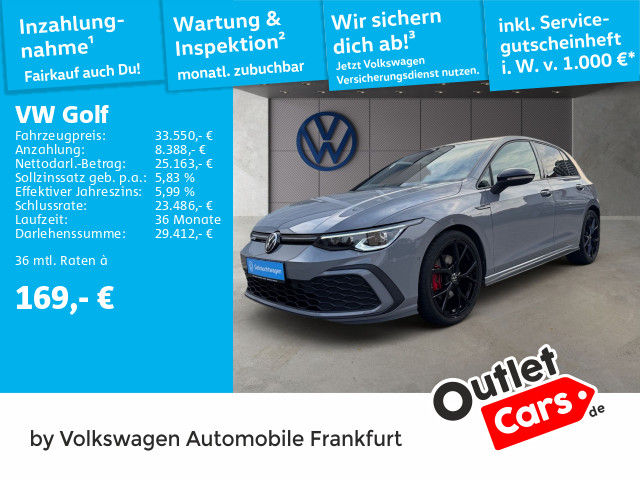 Golf VIII GTD DSG Navi LED Heckleuchten Panoramadach Sitzheizung Leichtmetallfelgen