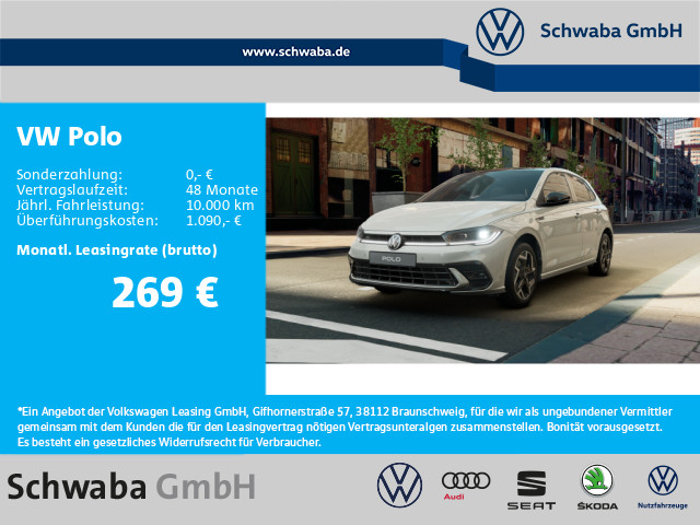 Polo R-Line 1,0 l TSI DSG *MATRIX*ACC*R-KAM*PDC*