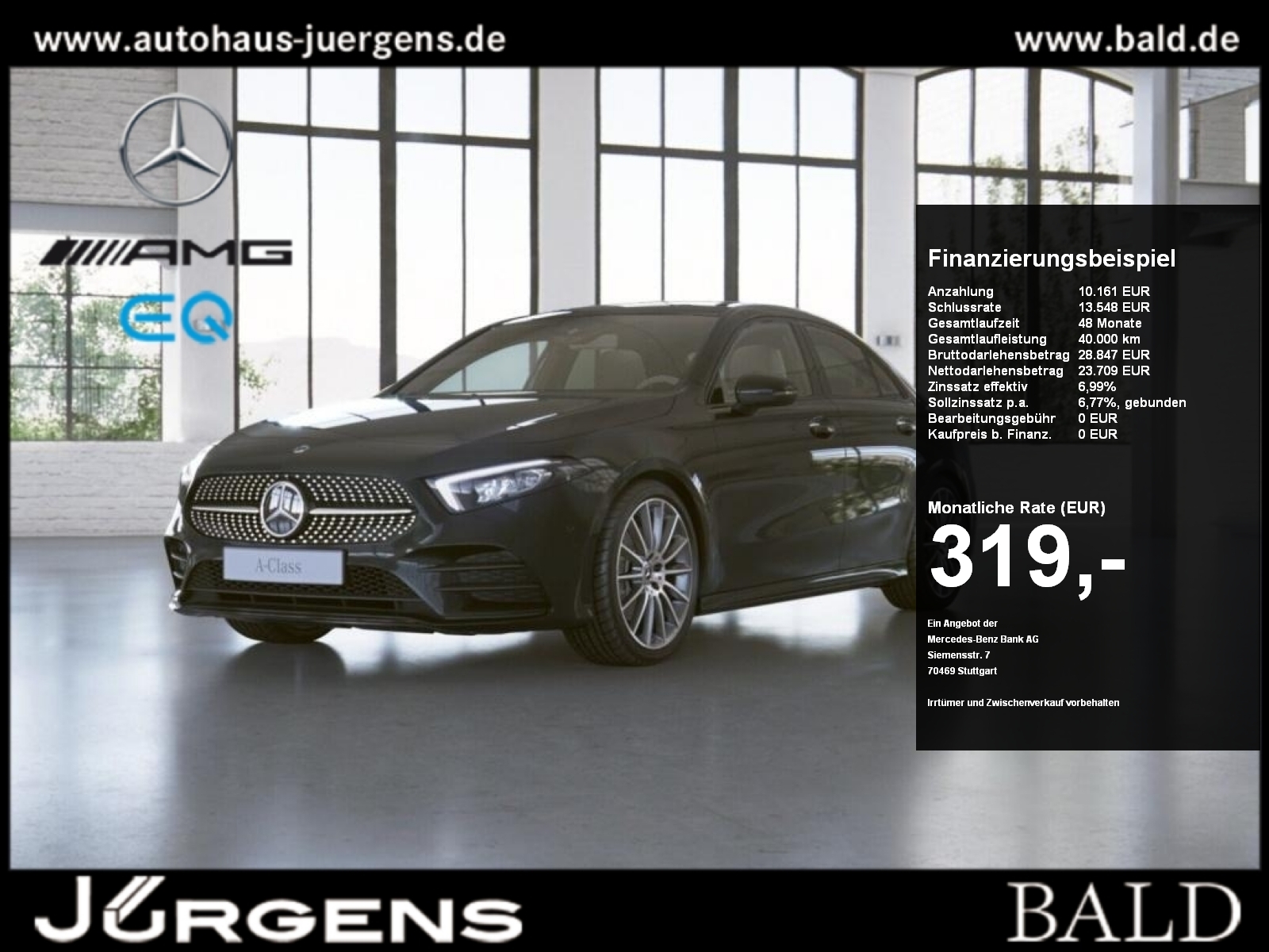 A 250 4MATIC Limousine +Perf-AGA+AMG+MBUX+LED