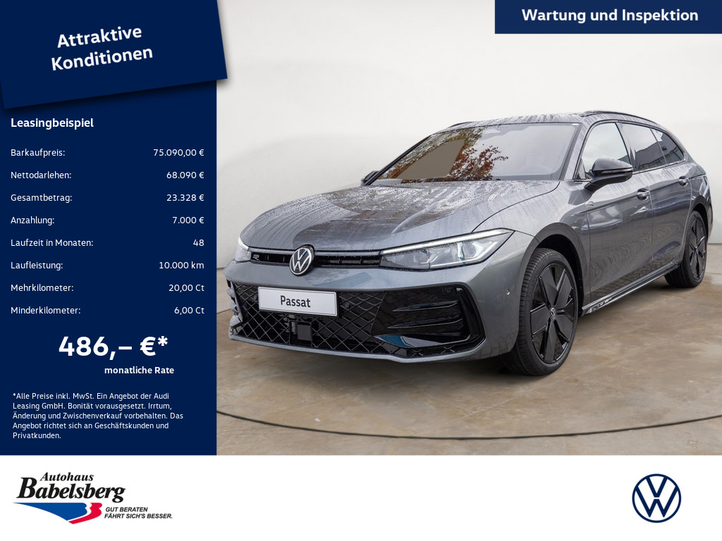 Passat Variant 2.0 TDI R-Line 4MOTION