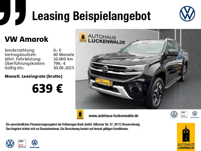 Amarok DC 3.0 TDI 4M Style Aut. *MATRIX*AHK*NAV*