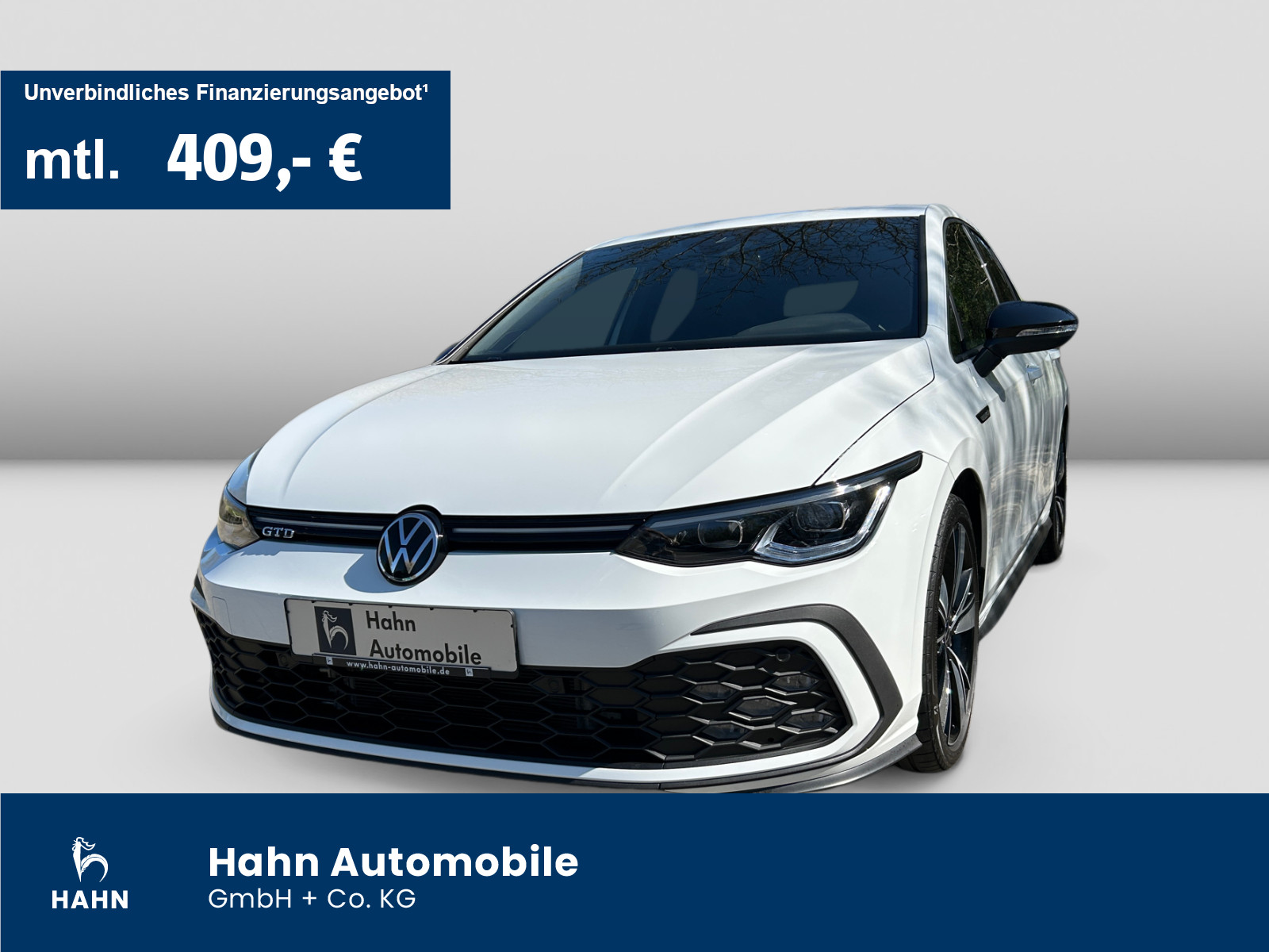 Golf VIII GTD DSG BlackStyle LED Navi Kamera SHZ