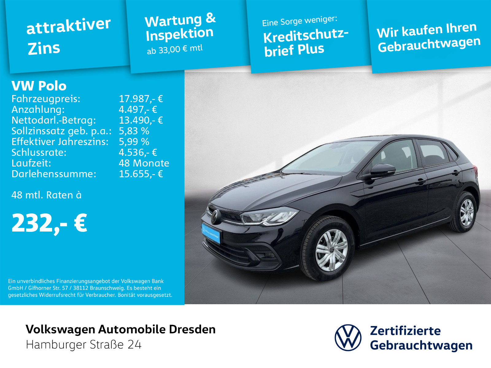 Volkswagen Polo 1.0 LANE APP