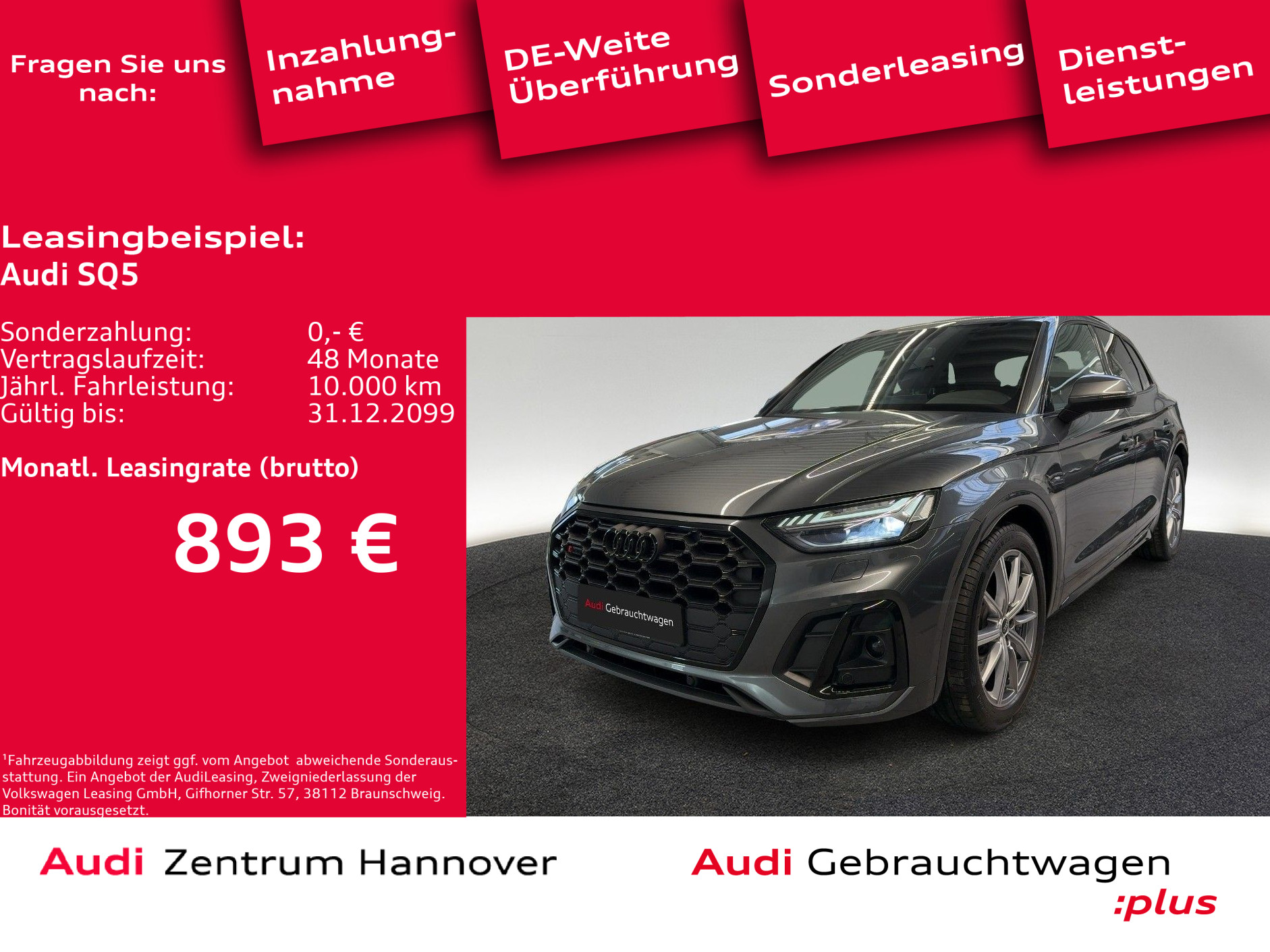 SQ5 3.0 TDI quattro Standh. Matrix AHK B&O Kamera