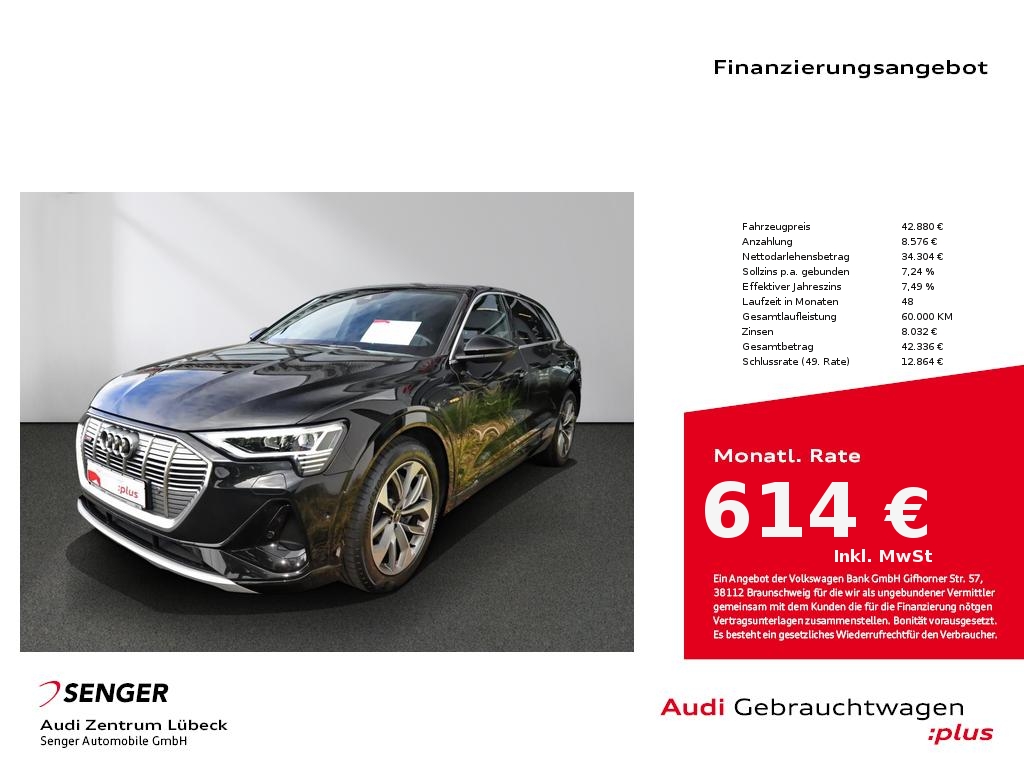 e-tron 55 quattro S line Navi Luftfederung PDC