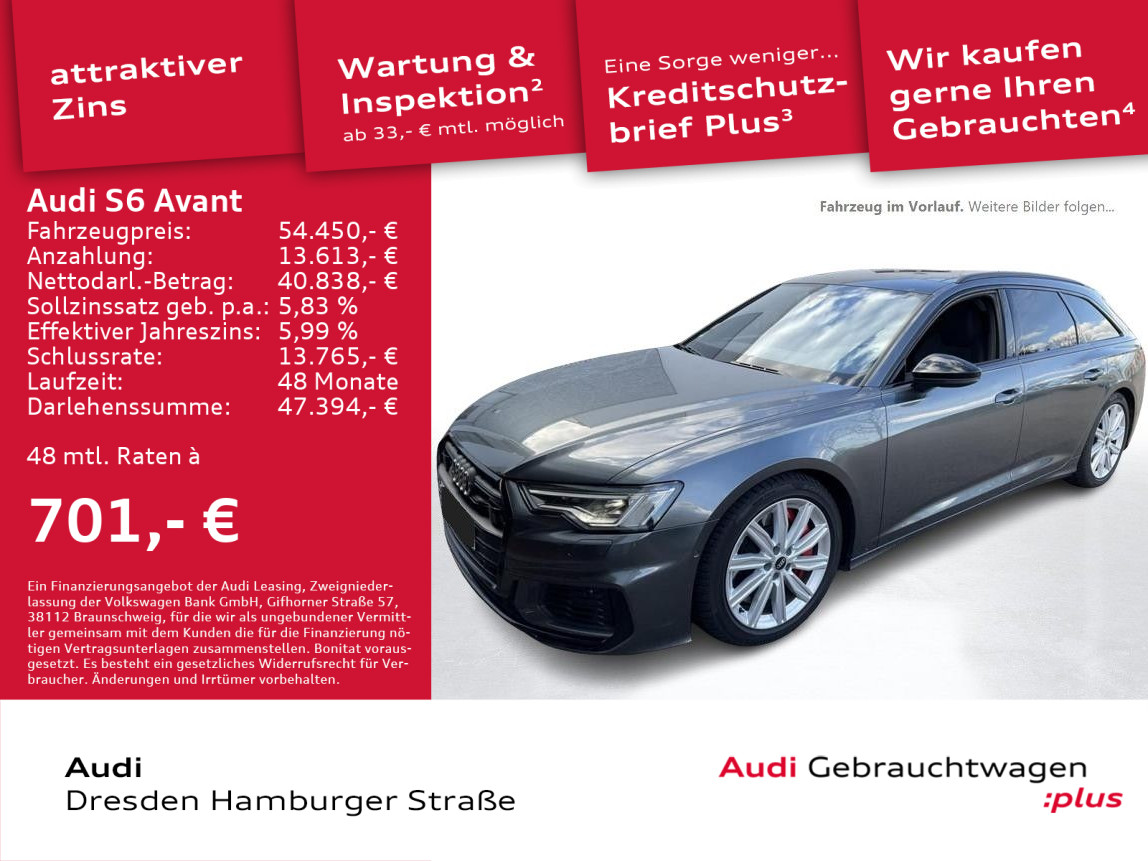 S6 Avant 3.0 TDI quat. Matrix Pano Allradlenkung