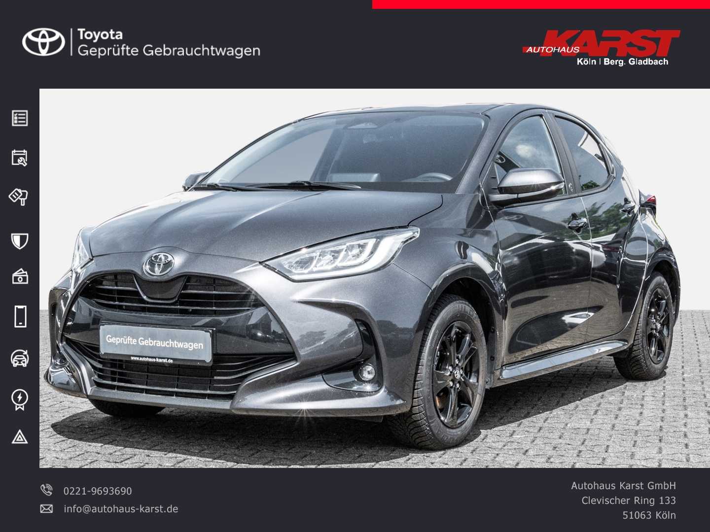 Yaris - 1.5 l. 116 PS 5-türig SHZ Kamera
