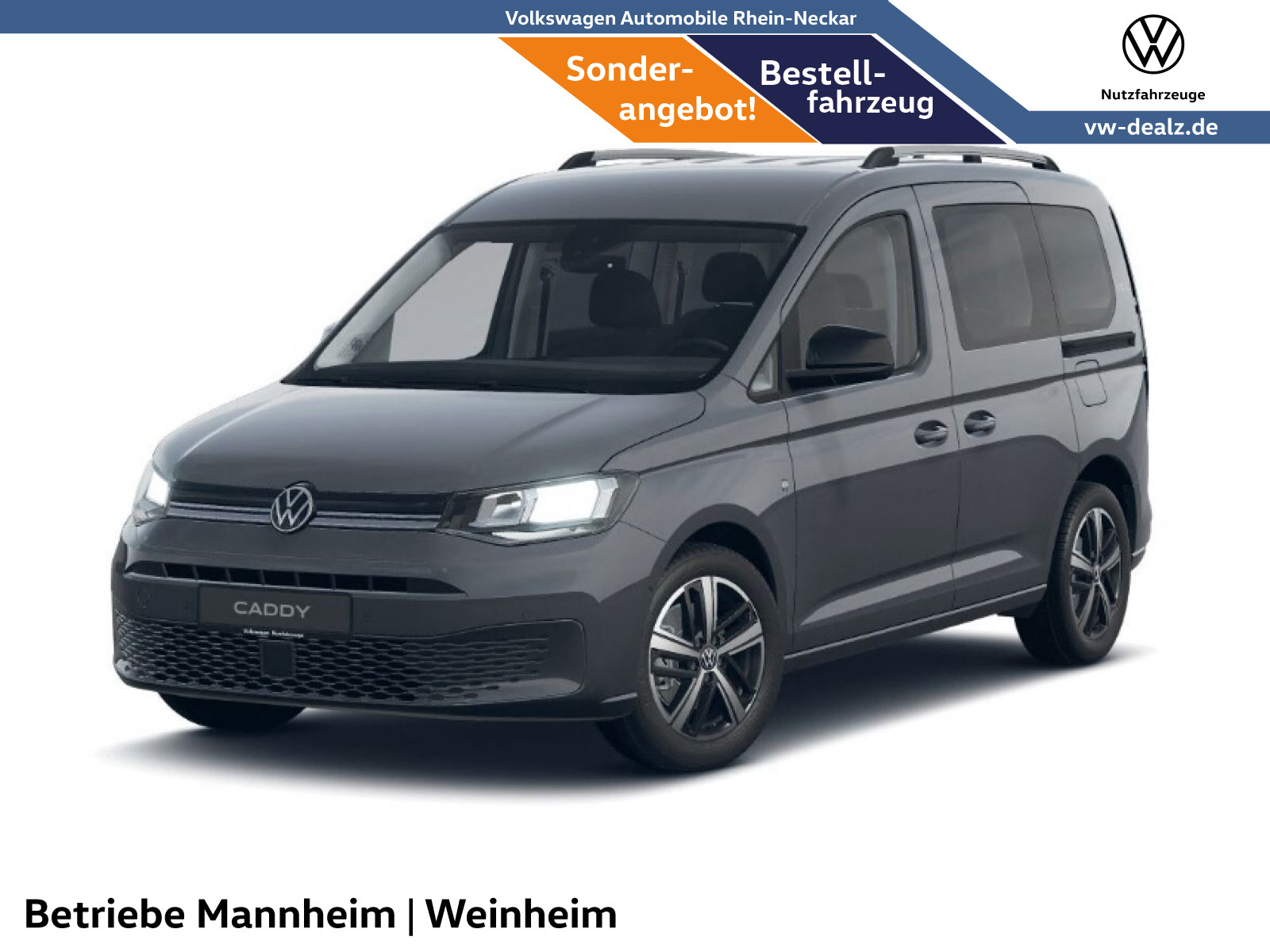 Caddy Life "GOAL" 5-Sitzer 1.5 TSI EU6