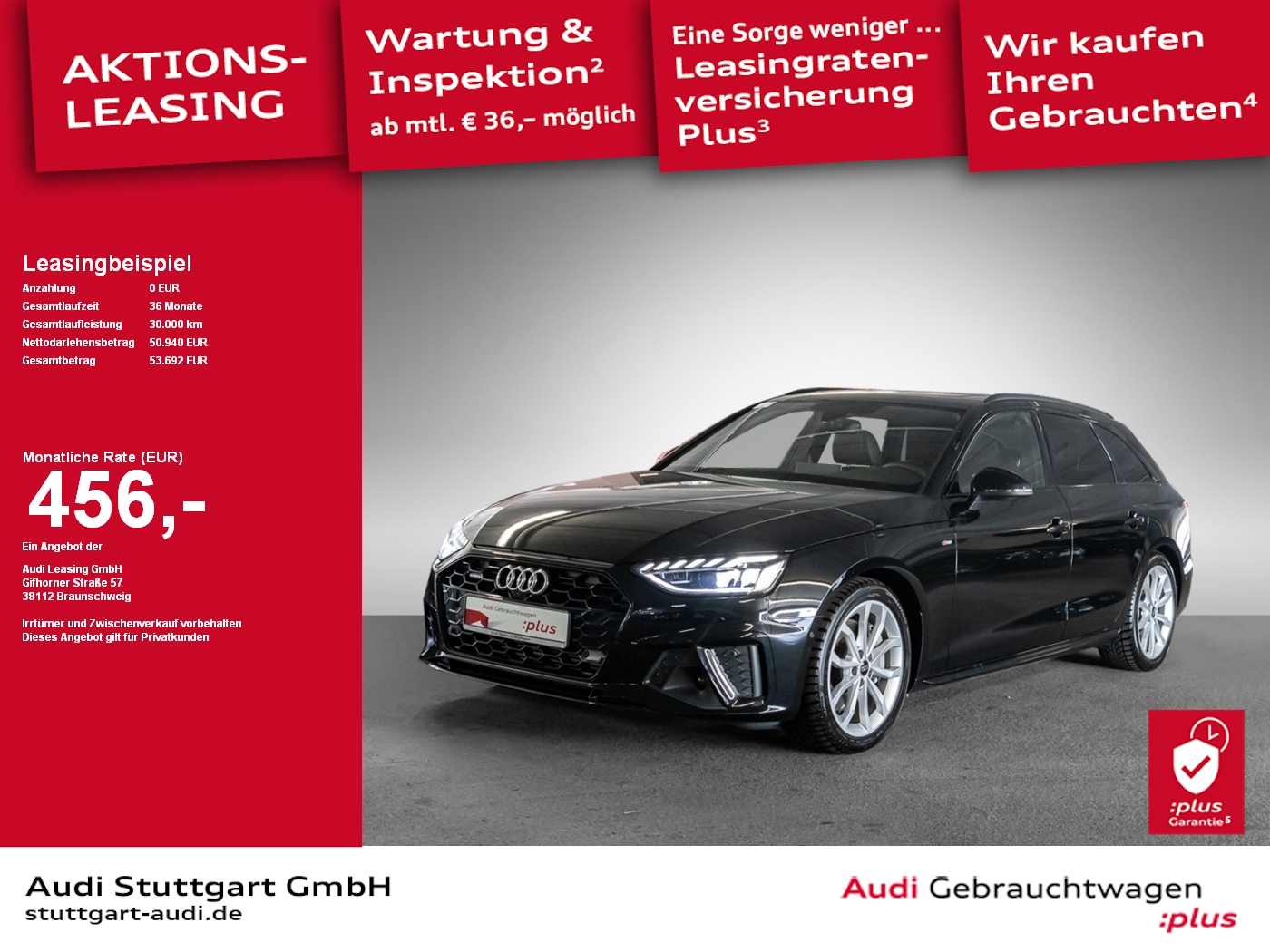 Audi A4 Avant S line 45 TFSI quattro VC