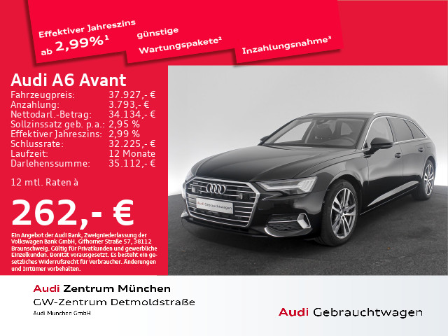 A6 Avant 50 TFSI e qu. S tronic sport HUD/HD-Matrix/Navi/Virtual/R-Kamera