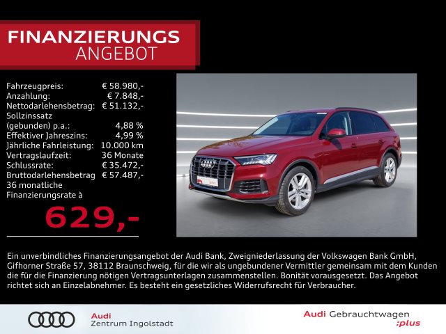 Q7 SUV Q7 45 TDI qu LASER Allradlenk. AHK Luft H