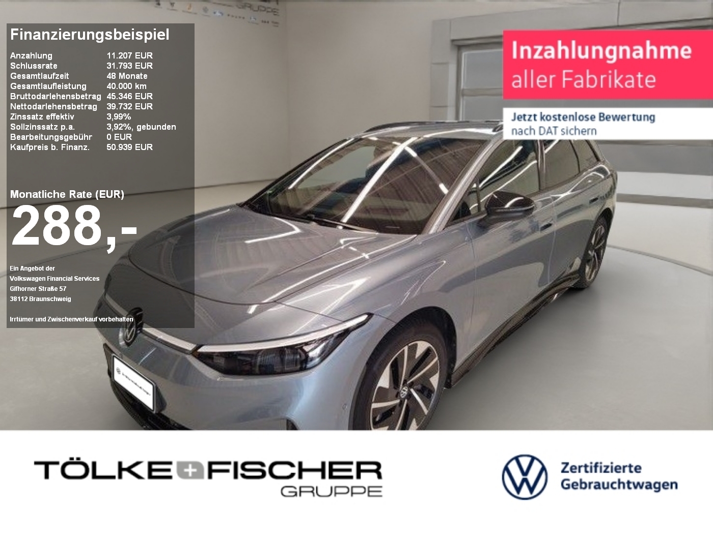 ID.7 Tourer Pro W AHK ACC KlimaA. LM ParkAss