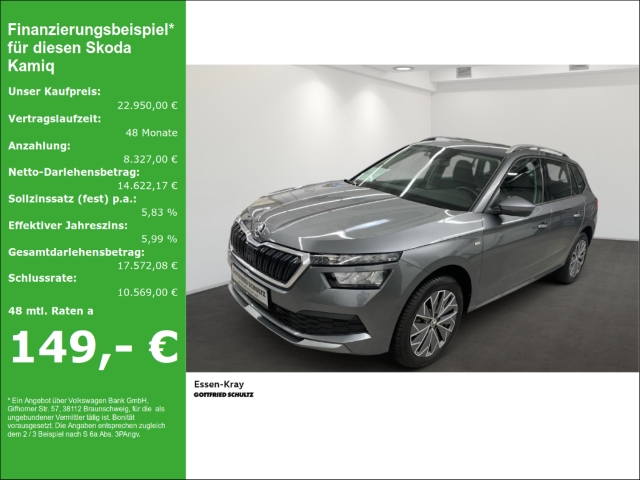 Kamiq Tour 1.0 TSI DSG Navi Kessy Dig.-Cockpit