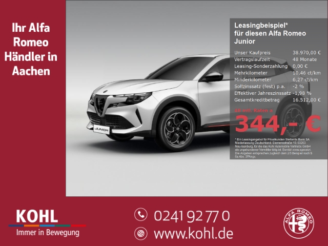 Junior Elettrica Speciale LED Keyless PDC Navi Klimaautom