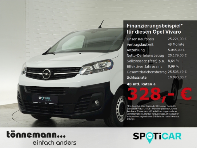 Vivaro C CARGO L CDTI+NAVI+SCHIEBETÜR+PARKPILOT+BEIFAHRER-DOPPELSITZBANK+KLIMAANLAGE