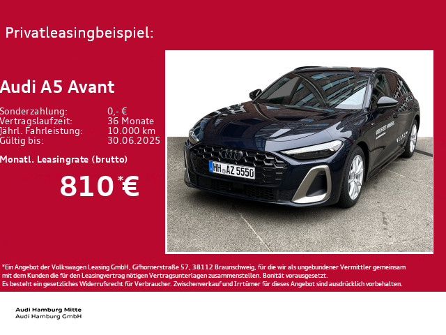 Audi A5 Avant TDI quattro S line