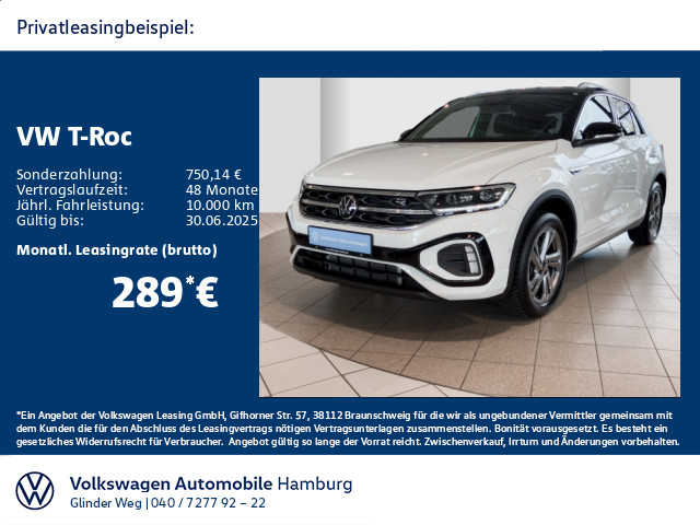 T-Roc 2.0 TDI DSG R-Line AHK Ganzjahresreifen