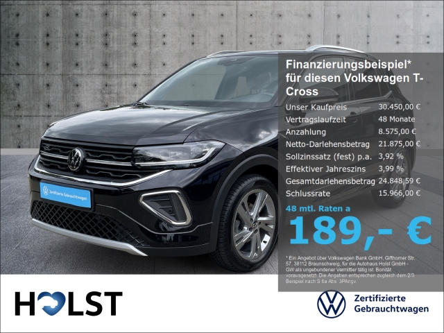T-Cross 1.5TSI DSG R-Line IQ.DRIVE GJR RüFaKa AHK ACC