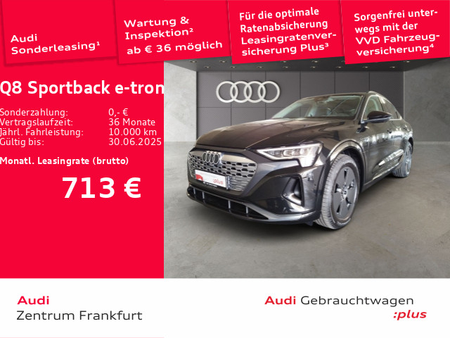 Q8 Sportback e-tron 55 quattro advanced MatrixLED HuD Luft