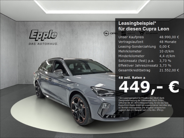 CUPRA Leon 2.0 TSI Sportstourer VZ
