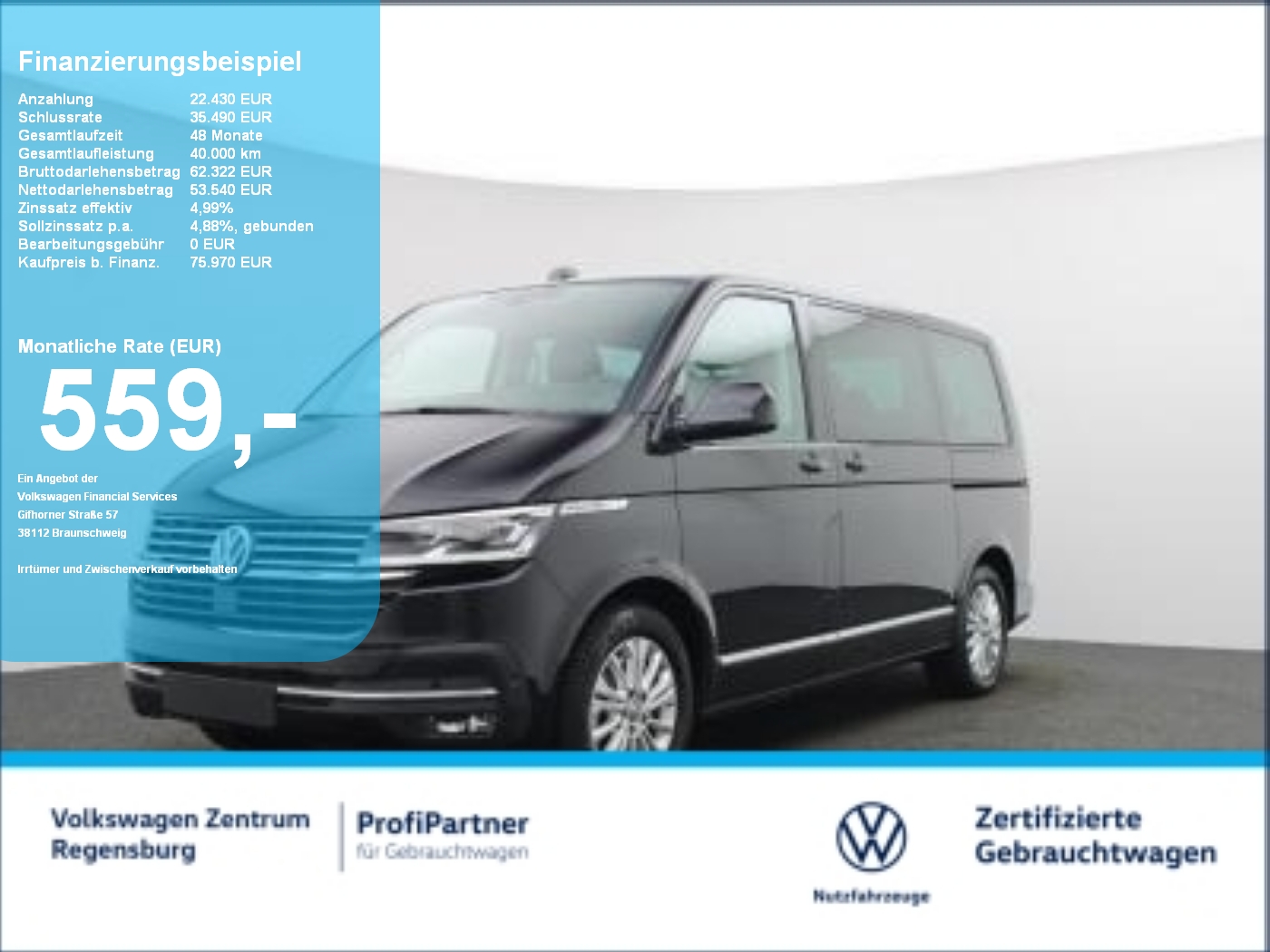 T6.1 Multivan Highline 4Motion AHK RK STHZ SHZ