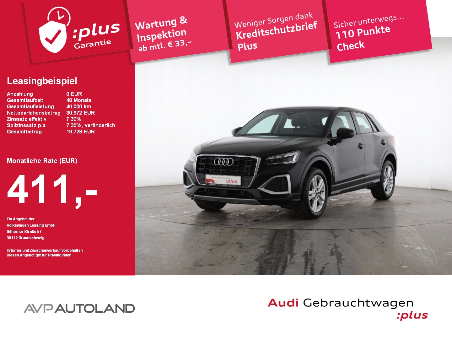 Q2 35 TFSI S tronic advanced AHK | MATRIX-LED