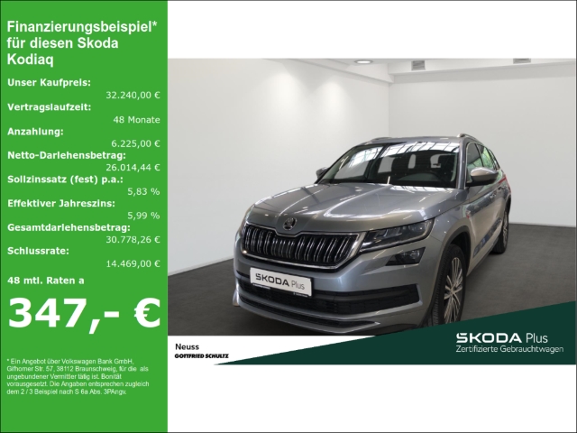 Kodiaq L&K TDI DSG 4X4 AHK NAVI PANO SITZHZG