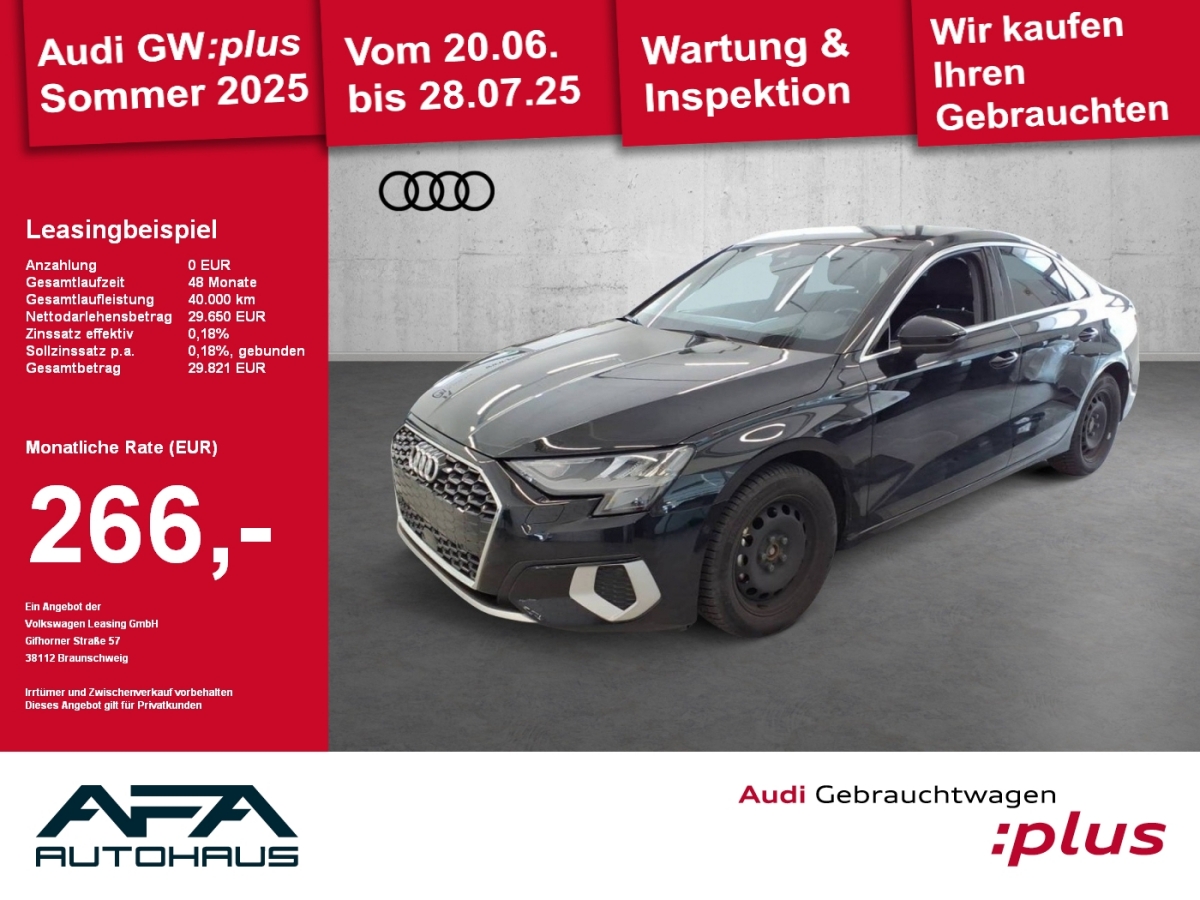 A3 Limousine 35 TFSI adv. S tronic Smart-Int.*GRA