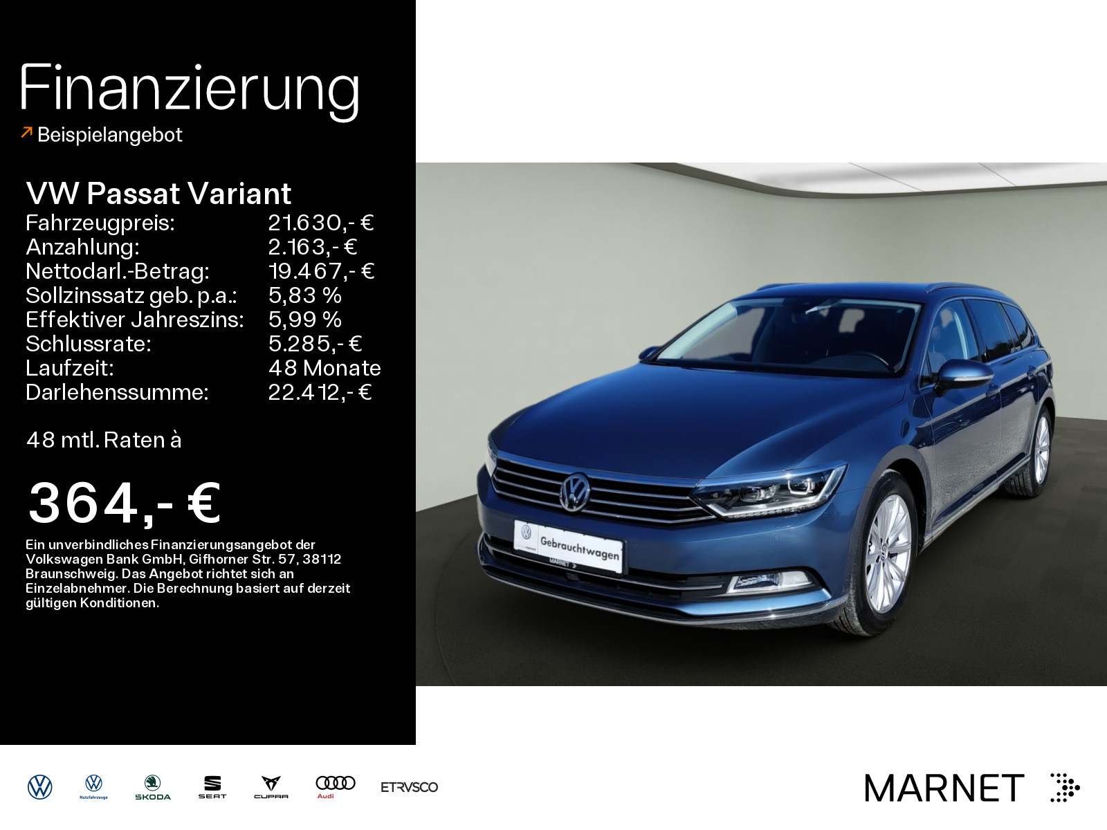 Volkswagen Passat Variant 2.0 TSI Highline