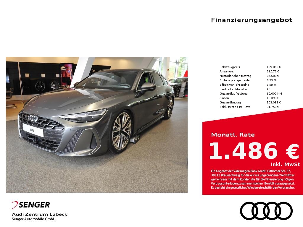 A6 Avant TFSI quattro Allradlenkung Matrix Navi 