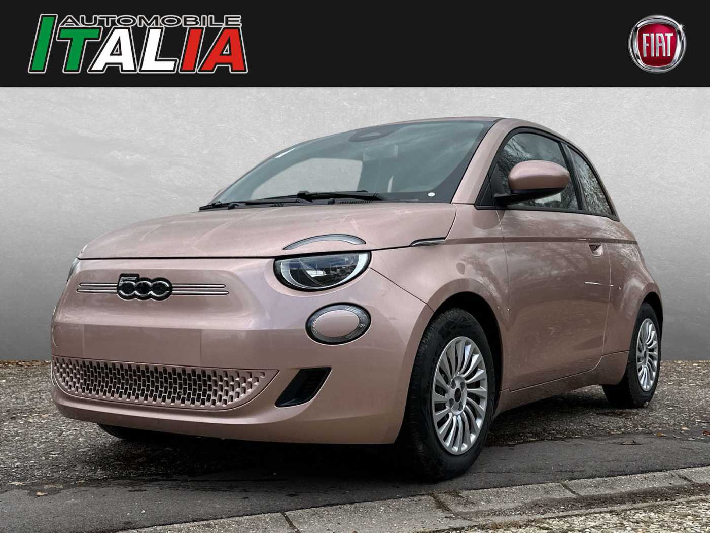 Fiat 500E MY23 42kWh Rose Gold