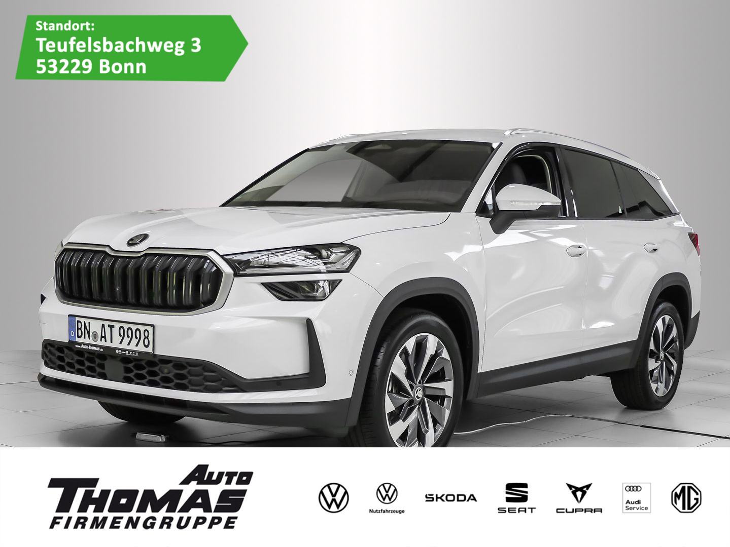Kodiaq Selection 2.0 TDI DSG 4x4 LED NAVI MEMORY