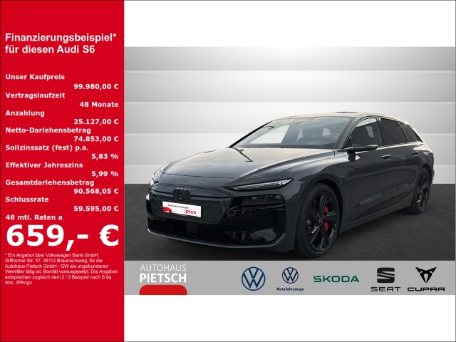 S6 quattro Avant Luftfederung AD Leder Digitales Cockpit Memory Sitze Soundsystem