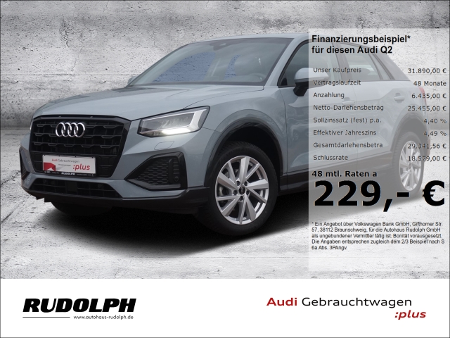 Q2 advanced 35 TFSI S tronic LED Apple CarPlay Navi Leder Keyless