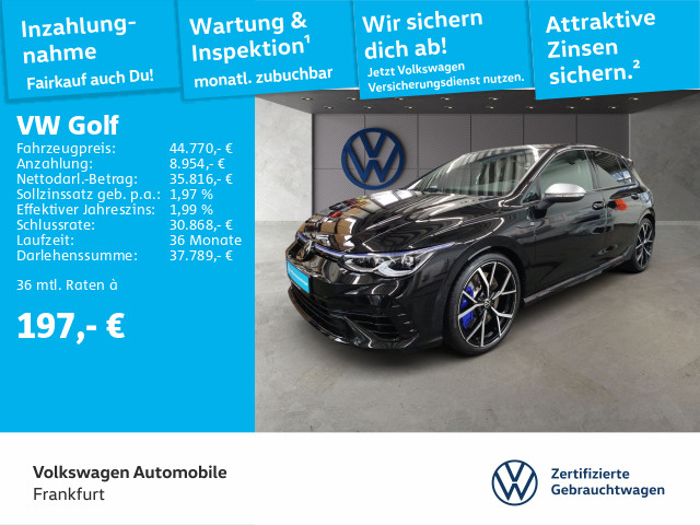 Volkswagen Golf 2.0 TSI VIII R Heckleuchten