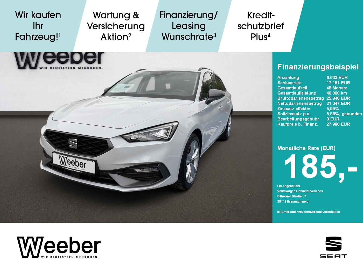 Seat Leon ST FR VOR